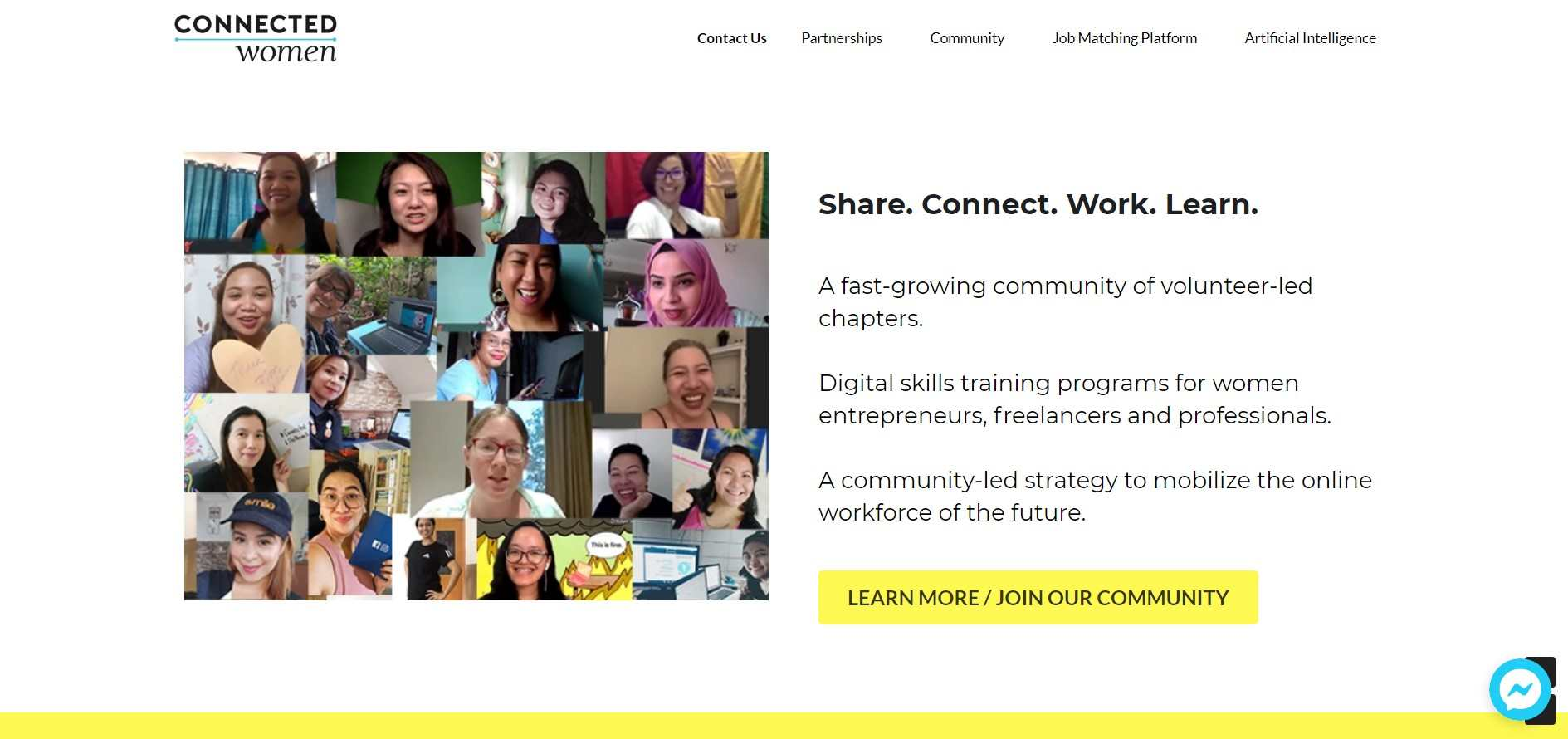 Connected Women Strikingly Site Connected Women Strikingly Site